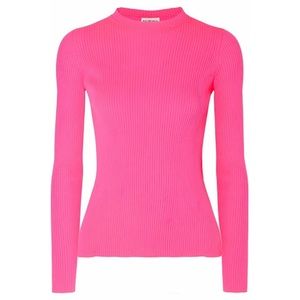 Balenciaga Neon Ribbed-knit Top💗